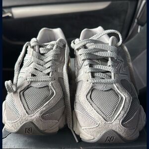New Balance Light Gray Athletic Shoes